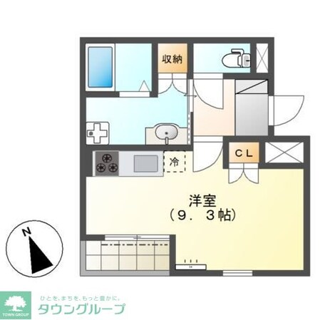 アンビシャス千葉城前の物件間取画像